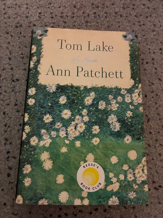 Other - Tom Lake by Ann Patchett - Green & Cream Daisy Cover